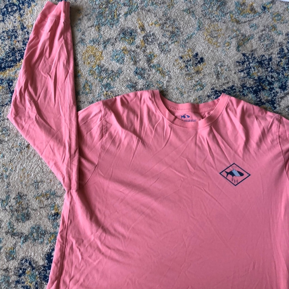 Fish hippie long sleeve T-shirt